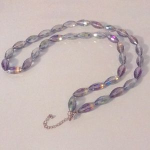 40 inch genuine crystal necklace